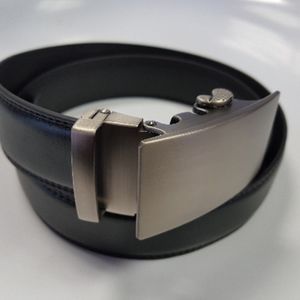 Barbados Leather Men's Solid Buckle with Automatic